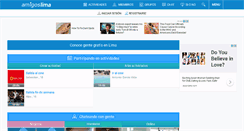 Desktop Screenshot of amigoslima.com